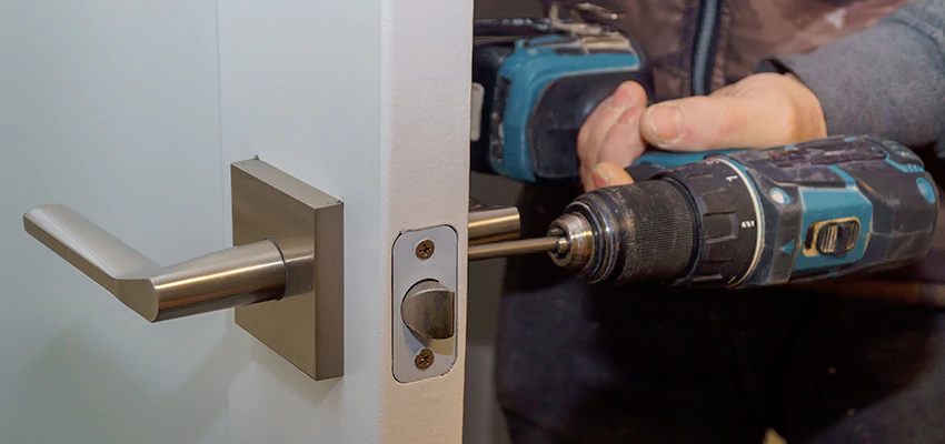 Broken Door Handle Lock Repair in East La Mirada, California